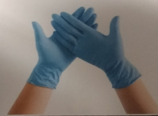 Disposable Nitrile Blue powder free gloves